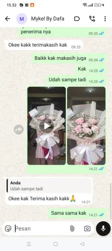 Testimonial Buket Bunga cibukamanah